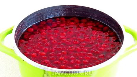 варенье из вишни с малиной