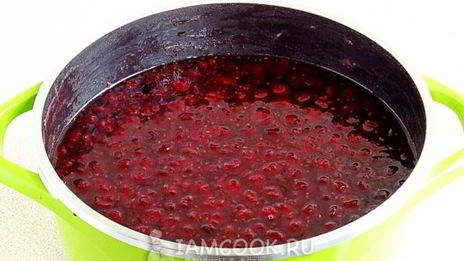 варенье из вишни с малиной