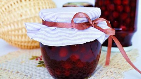 варенье из войлочной вишни