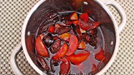 варенье из яблок и слив на зиму