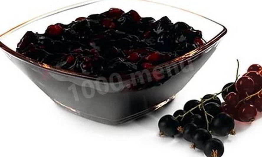 Рецепт варенье пятиминутка из черной смородины