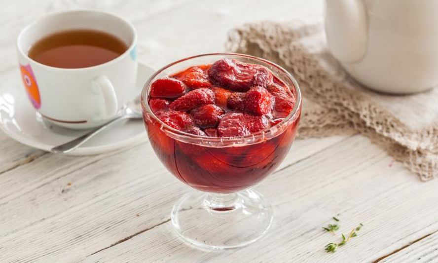 Рецепт варенье-пятиминутка из замороженной клубники