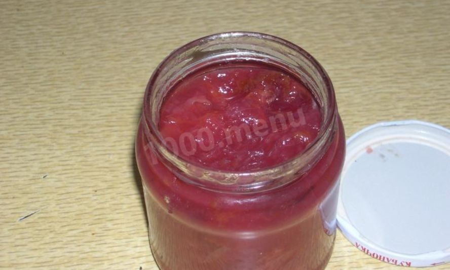 Рецепт варенье слива яблоки на зиму