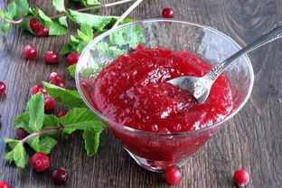 Яблочно-клюквенный конфитюр