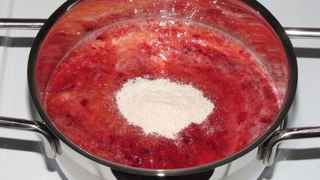 яблочно-клюквенный конфитюр