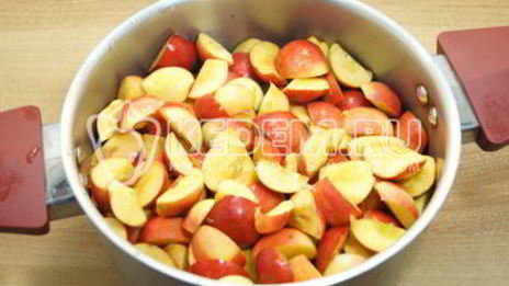 яблочное варенье дольками