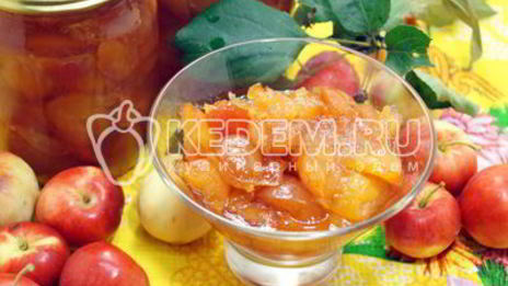 яблочное варенье дольками