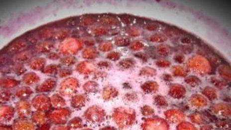 земляничное варенье с лимоном