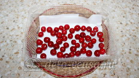 вишня на зиму