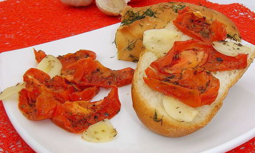 Рецепт вяленые помидоры за 30 минут