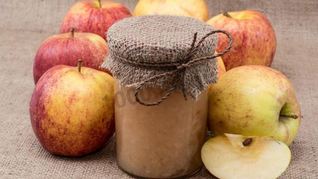Яблочное пюре без сахара на зиму