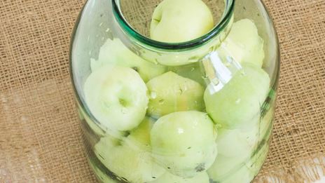 яблоки белый налив на зиму