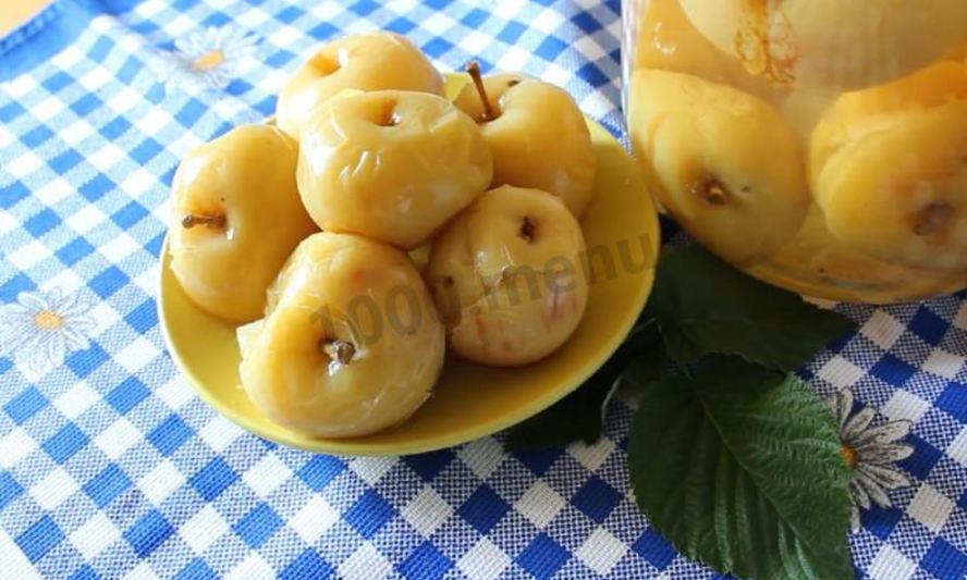 Рецепт яблоки на зиму без стерилизации