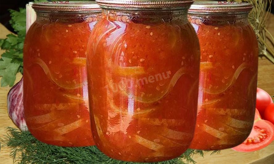 Рецепт язык из кабачков на зиму с томатной пастой