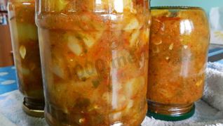 Юрча из кабачков в мультиварке на зиму