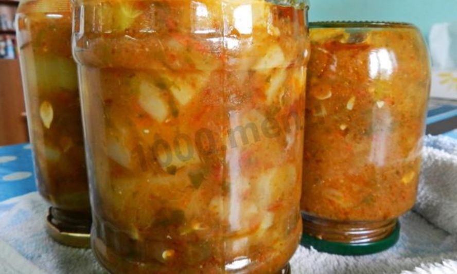 Рецепт юрча из кабачков в мультиварке на зиму