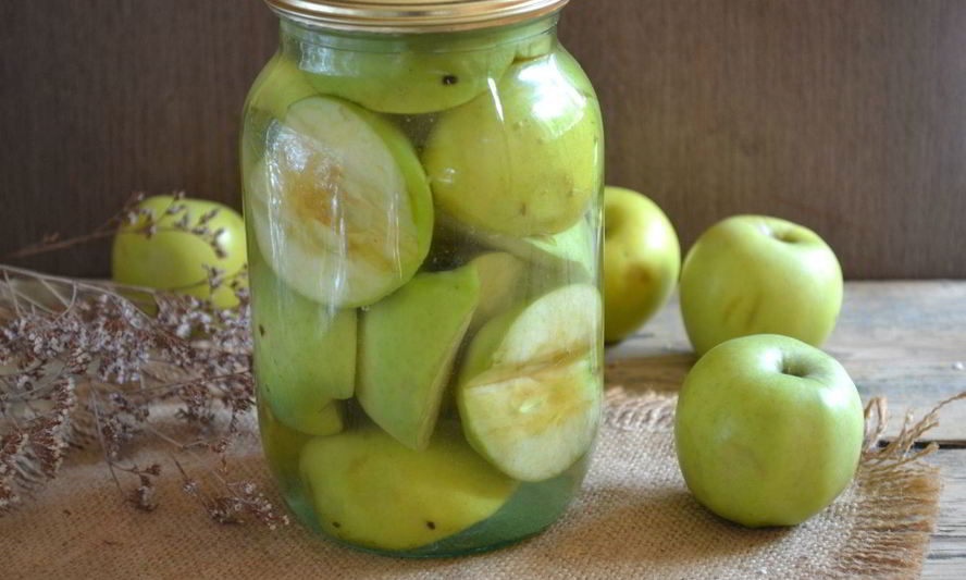 Рецепт закатка яблок на зиму