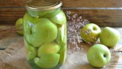 закатка яблок на зиму