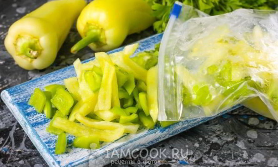 Рецепт заморозка болгарского перца на зиму