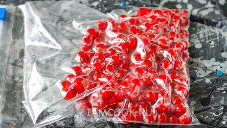 заморозка красной смородины на зиму