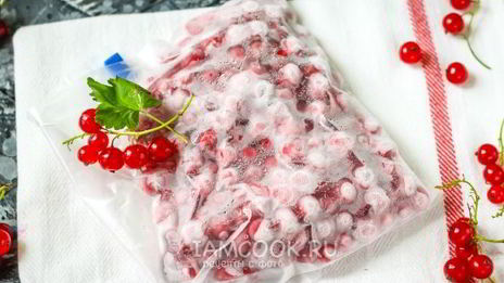 заморозка красной смородины на зиму