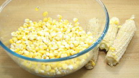 заморозка овощей на зиму для гарнира с кукурузой