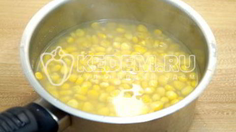 заморозка овощей на зиму для гарнира с кукурузой