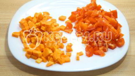 заморозка овощей на зиму для гарнира с кукурузой