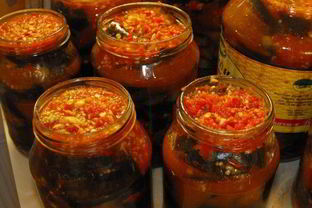 Жареные баклажаны на зиму