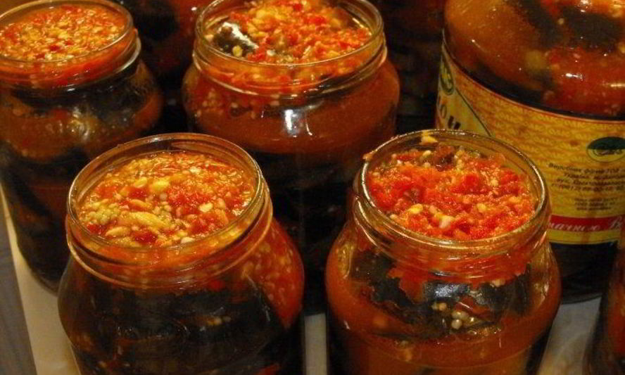 Рецепт жареные баклажаны на зиму