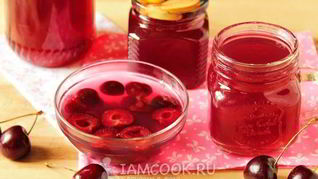 Желе из черешни на зиму