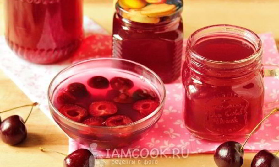 Рецепт желе из черешни на зиму