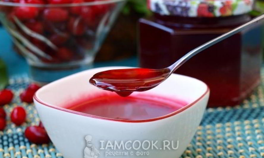 Рецепт желе из кизила на зиму