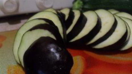 башенки из баклажанов