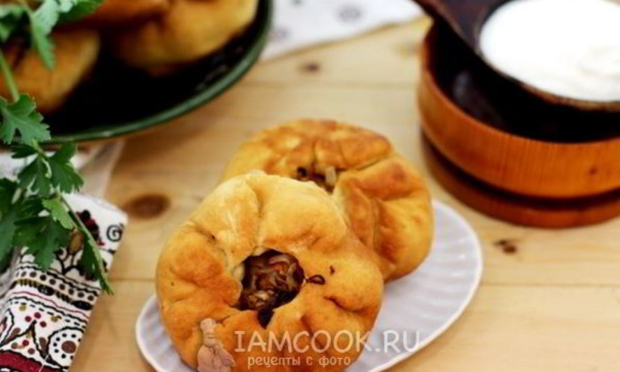 Рецепт беляши на кефире