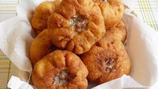 Беляши с сухими дрожжами на воде