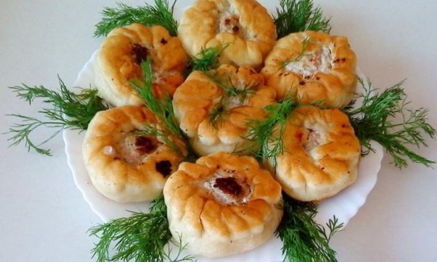 Рецепт беляши жареные дрожжевые с мясом