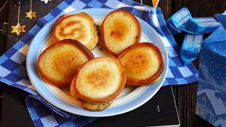 Ленивые беляши на сковороде