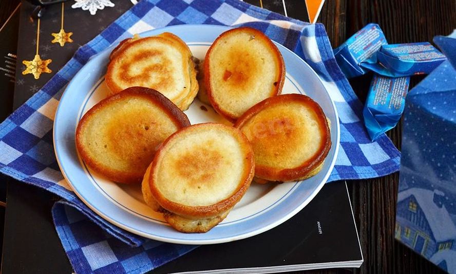 Рецепт ленивые беляши на сковороде