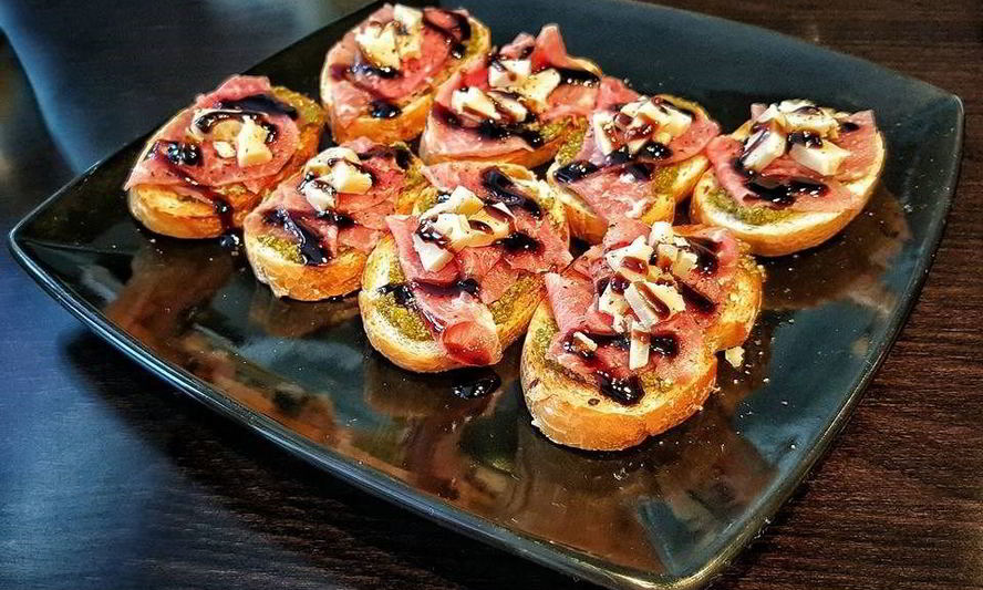 Рецепт брускетта карпаччо