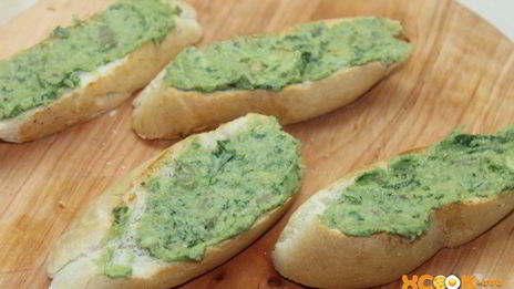 брускетта с авокадо