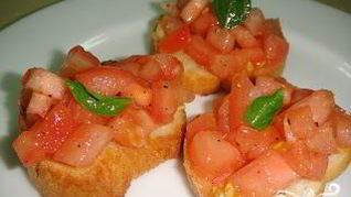 Брускетта в духовке