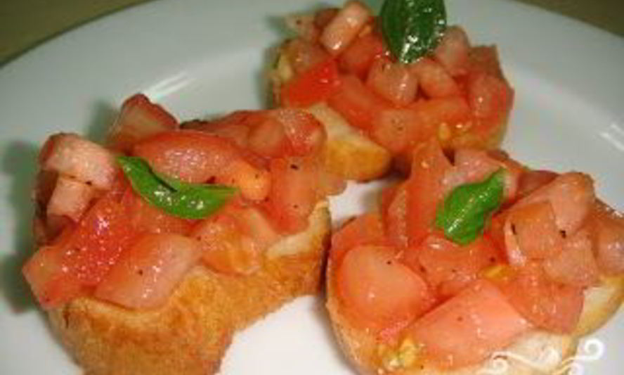 Рецепт брускетта в духовке