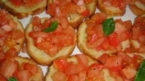 брускетта в духовке