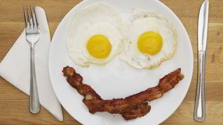 Бутерброды со свининой и семгой