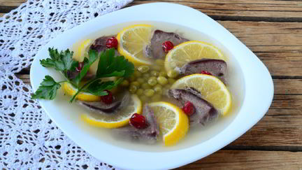 Закуска из языка