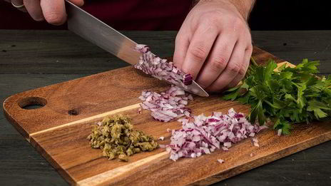 горячие брускетты