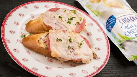 горячие брускетты