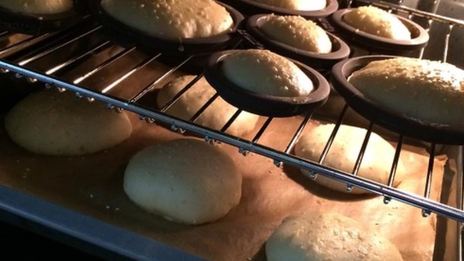 булочки для бургеров на молоке