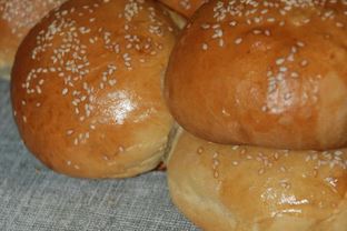 Булочки для домашних гамбургеров